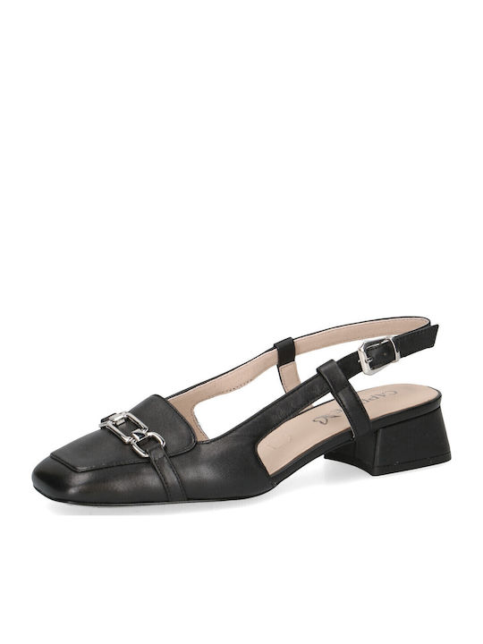 Black Heels with Strap