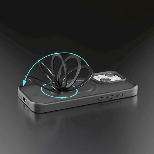 Etteri Back Cover Σιλικόνης / Πλαστικό Μαύρο (iPhone 14 Pro)
