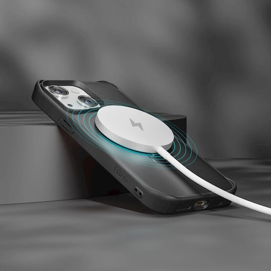 Etteri Back Cover Σιλικόνης / Πλαστικό Μαύρο (iPhone 14 Pro)
