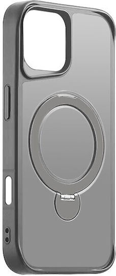 Etteri Back Cover Silicone / Plastic Gray (iPhone 16 Plus)