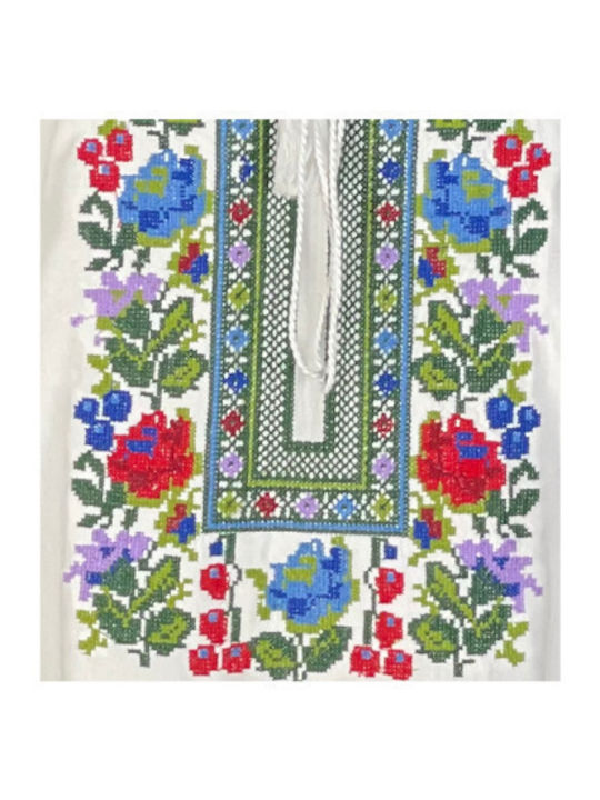 Rochie De Vară Midi Albă