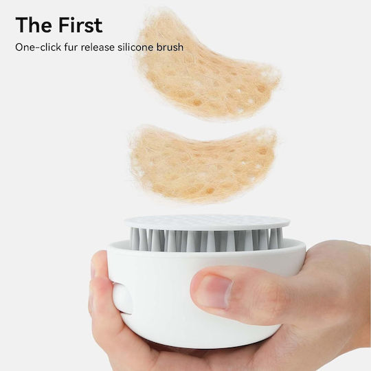 Cat Brush Silicone with Release Button