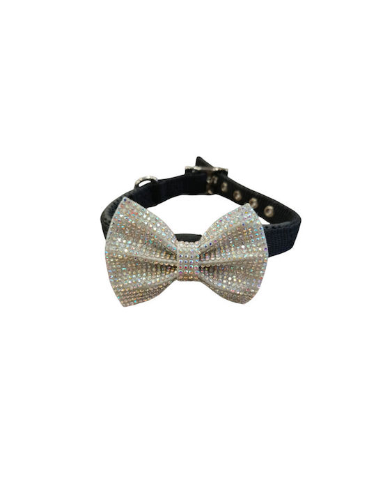 Schleife Strass Hundehalsband 1 Stk 11cm 0000005403