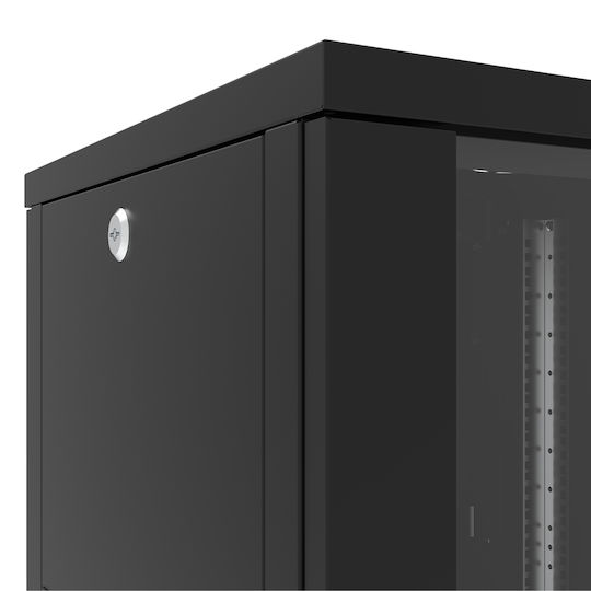 Canovate С крака Рак кабинет 22U 60x80см Черен CSN-U-9-2268F