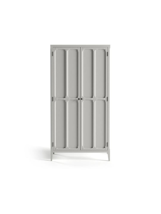 Double Door Wardrobe Eugenie Μ54 100x54x201cm