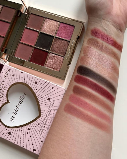 Charlotte Tilbury Paletă cu Farduri de Pleoape Matifiant Pudră Pillow Talk