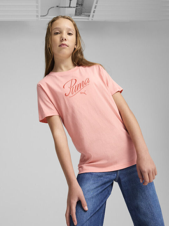 Παιδικό T-shirt Κοραλί Essentials