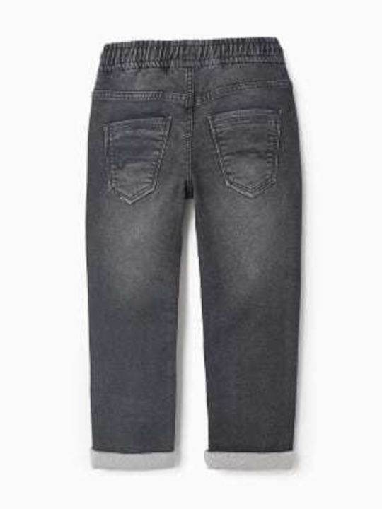 Zippy Kinder Schlaghose Jeans Schwarz