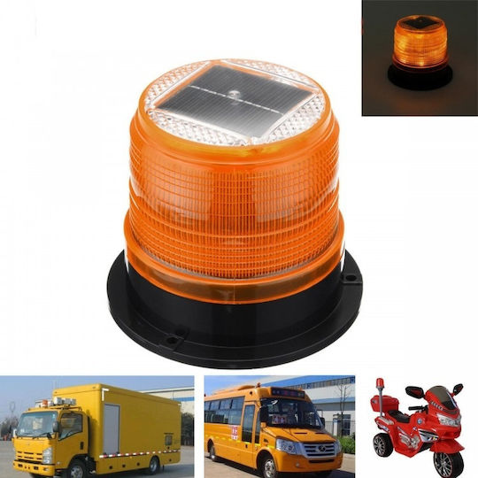 ACP Car Beacon LED 12V Waterproof 13cm with Orange Lighting
