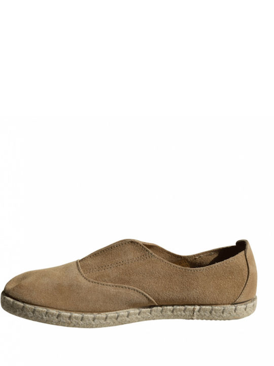 Damen Espadrilles in Beige Farbe