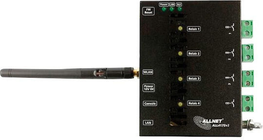 Allnet Msr Io Control Panel All4175v2/network Control Unit 4x Relay 230vac/10a