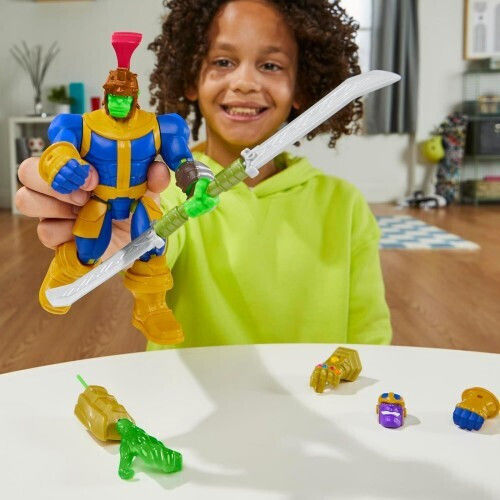 Фигура за Действие Deluxe Marvel Avengers Mixmashers - Thanos Deluxe Action Figure 7см.