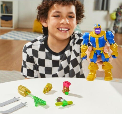 Фигура за Действие Deluxe Marvel Avengers Mixmashers - Thanos Deluxe Action Figure 7см.