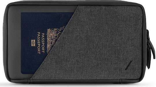 Native Union Stow Premium Organizer Θήκη Ταξιδίου Μεταφορά Gadget Ηλεκτρονικών Ειδών Slate V2