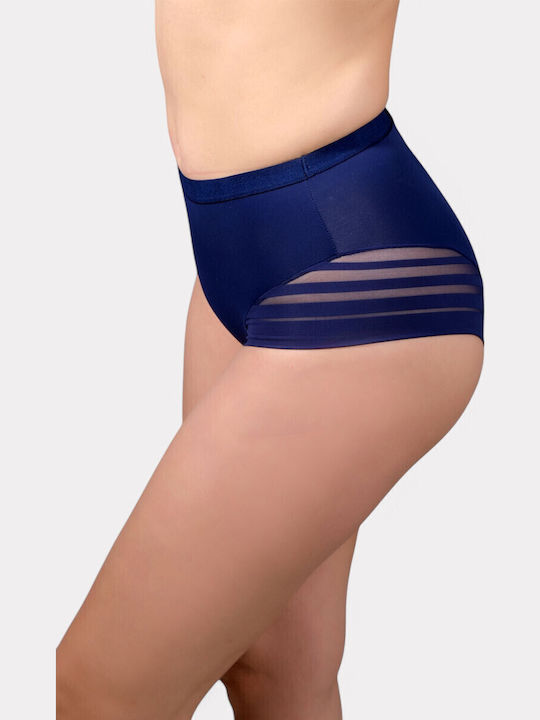 New Bra Lingerie Κορσές Σύσφιξης Χωρίς Ραφές Μπλε