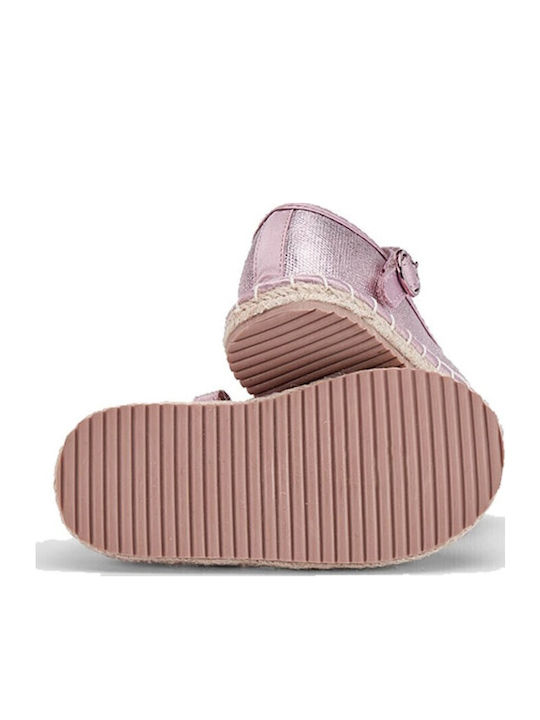 Espadrile Copii Cu Închidere Hoop & Loop Roz
