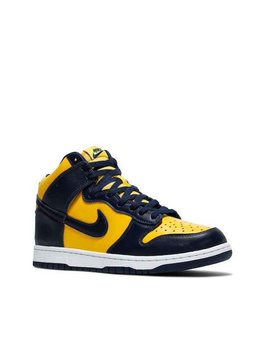 Nike Dunk High Sneakers Yellow Nike Dunk High Sneakers Yellow