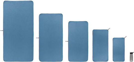 Sea to Summit Drylite Πετσέτα Microfiber Προσώπου Μπλε 120x60εκ.