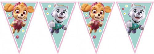 Procos Garland for Paw Patrol Party in Pink Colour 18cm
