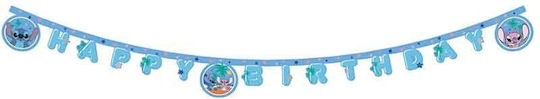 Procos Happy Birthday Garland for Party Lilo & Stitch 200cm