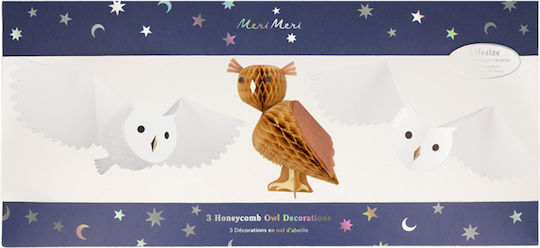 Meri Meri Hängendes Ornament für Party Halloween 3 Stück 24 cm
