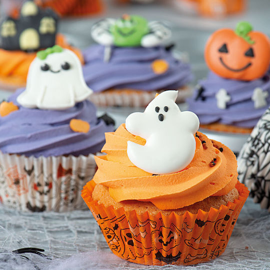 Decora 6 Halloween Fantasy Zucker Dekorationen