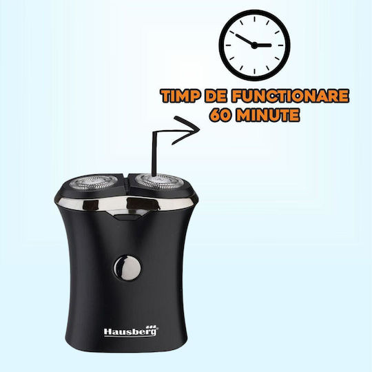 Hausberg Hb-74 Rechargeable Electric Shaver with 2 Batteries 350 mAh
