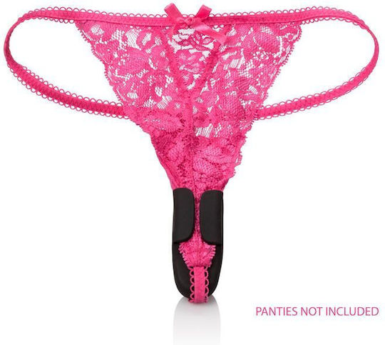 Calexotics Remote Lock-N-Play Panty Teaser Mini Δονητής για Ζευγάρια με Απομακρυσμένο Έλεγχο Μαύρος