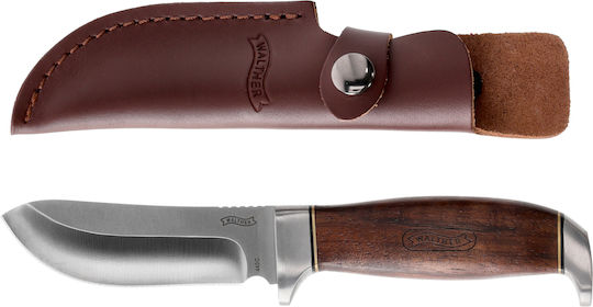 Umarex Cuțit Skinner Premium Maro în Husă Din Piele
