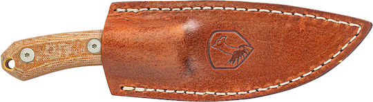 Condor Tool & Knives Mountain Pass Carry Survival Knife Gray in Leather Sheath
