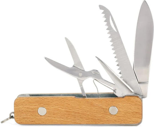 Kikkerland Ηucκlebεrry Taschenmesser Braun