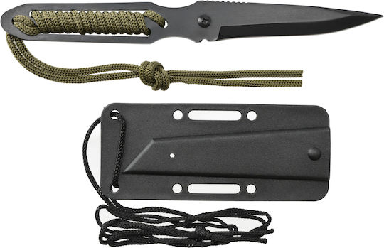 MFH Action II Wrap Handle Μαχαίρι Επιβίωσης Μαύρο σε Θήκη