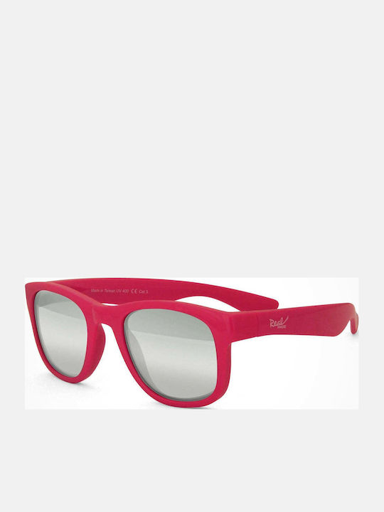 Real Shades Surf Toddler Unbreakable Kids Sunglasses Berry Pink For 2-4 Years
