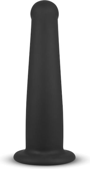No Parts Ρεαλιστικό Dildo με Βεντούζα Μαύρο 19cm