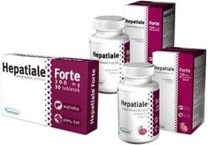 VetExpert Hepatiale Forte 40 табове за Чернодробни Заболявания