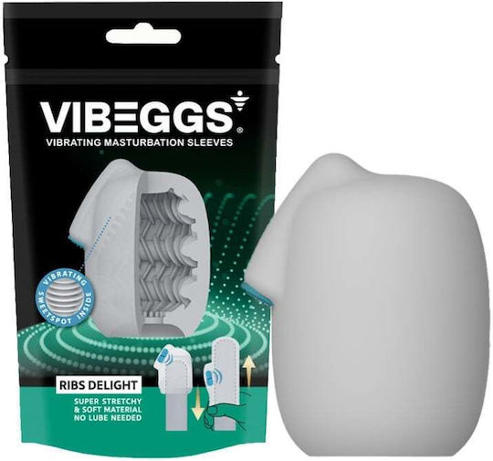 Vibeggs Masturbator με Δόνηση