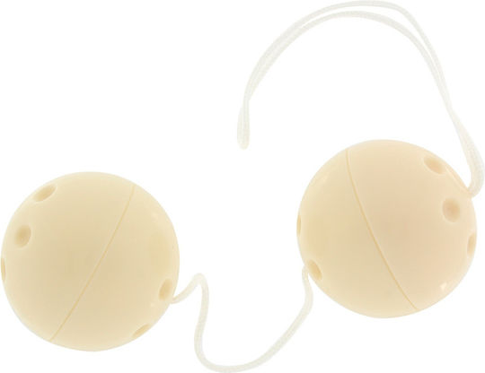 Seven Creations Plastic Balls Vaginalbälle Weiß