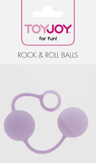 ToyJoy Rock & Roll Balls Vaginal Balls With Weight Purple