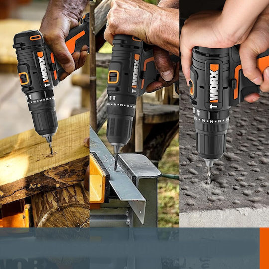 Worx Δραπανοκατσάβιδο Μπαταρίας Solo 20V
