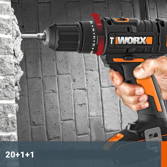Worx Δραπανοκατσάβιδο Μπαταρίας Solo 20V