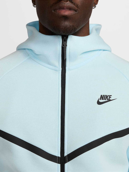 Tech Fleece Ζακέτα με Κουκούλα Blue