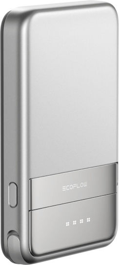 EcoFlow Rapid MagSafe Power Bank 5000mAh 30W with USB-C Port Silver