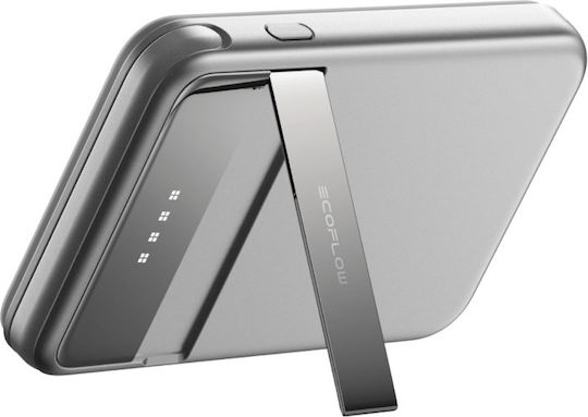 EcoFlow Rapid MagSafe Power Bank 5000mAh 30W with USB-C Port Silver