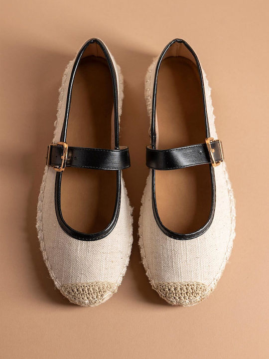 Espadrile dama în culoarea Bej