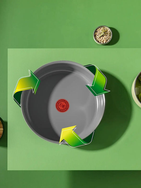 Tefal Ingenio Renew Pfannen-Set Grey mit Keramikbeschichtung 3Stück