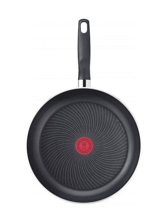 Tefal Super Start Set Of 2 Σετ Τηγάνια από Αλουμίνιο Grey με Αντικολλητική Επίστρωση 2τμχ