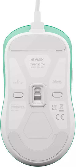 Fury Tanto T4 Gaming Mouse 12000 DPI Green