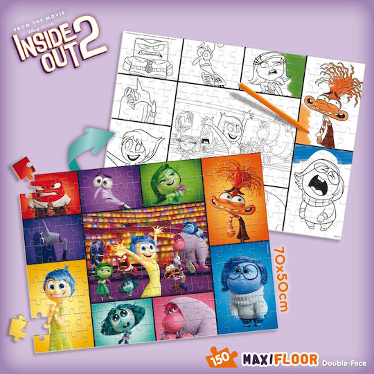Puzzle Lisciani Inside Out 2 Double-sided Puzzle 150 Pieces