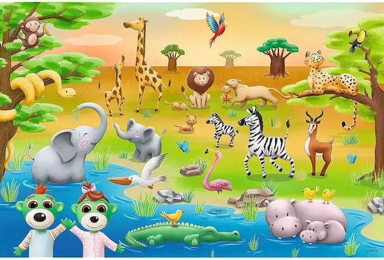 Puzzle Maxi 24 Safari Bobaski Kazstudio 14373