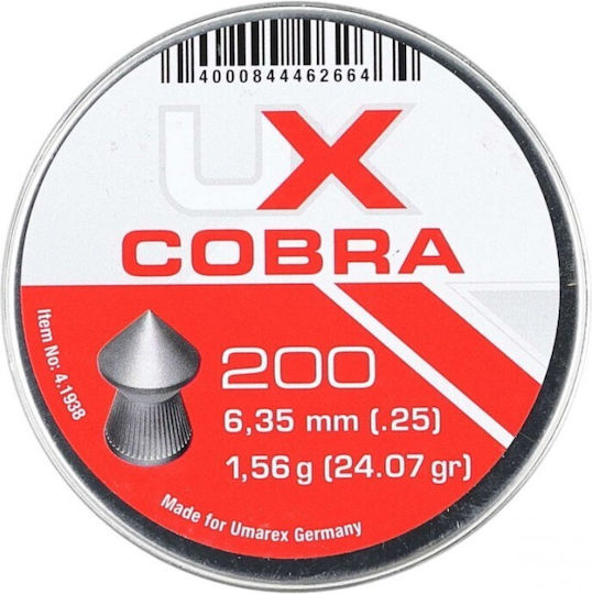 Umarex Cobra Pellets Airgun 6.35mm 200pcs